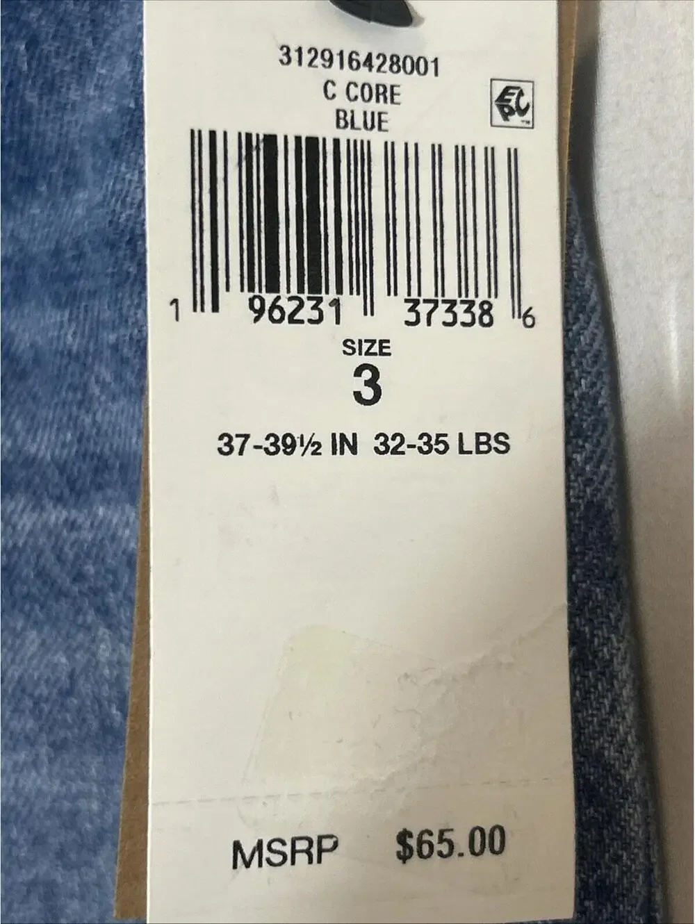 $65 Polo Ralph Lauren Toddler and Little Girls High-Rise Straight Fit Jeans 3